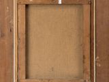 a close up of a picture frame with a piece of wood in it