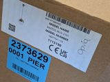 a box with a label on it sitting on a table
