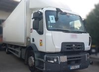 * CAMION FOURGON RENAULT TRUCKS D19 WIDE 19T AVEC HAYON - Im…