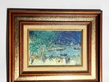 a picture of a picture of a painting on the wall