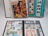 a picture of a book with stamps and stamps on it