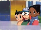 une image représentant deux personnages de dessin animé debout l'un à côté de l'autre