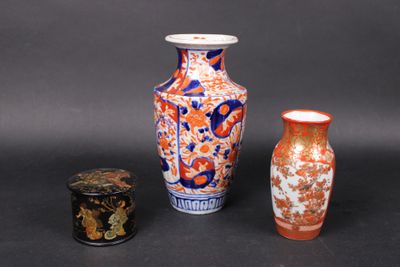 three vases sitting next to each other on a table