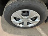 a close up of a tire on a vehicle