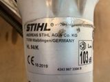 a picture of a close up of a pipe with a label on it
