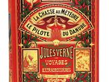 un livre rouge avec des bordures dorées et un motif décoratif sur la couverture