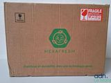 packaging of a box of hexafresh on a white surface