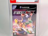 Le jeu Nintendo Wii est présenté dans un boîtier en plastique transparent sur lequel figure l'image d'un personnage de dessin animé.