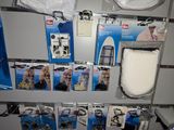 many items on the shelf in the store
