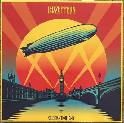 led zeppelin - celebration day cd album cover
