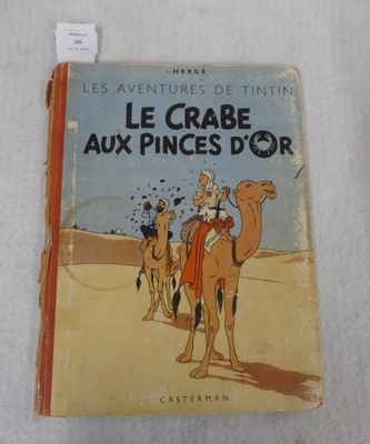 french children ' s book, le crabe aux pines d ' or