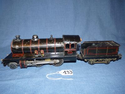 JEP Autorail Mécanique échelle O - Tôle - 28 Cm - À Restaurer - 1936/57