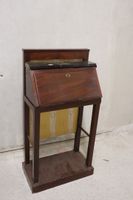 Petit bureau de pente dit "billet doux" en acajou, plateau d… (photo 5)