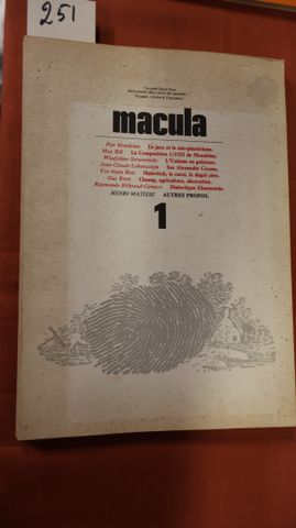 MACULA : Peinture /Théorie/Histoire. N° 1 de juin 1976. 