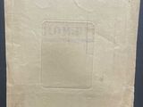 a close up of a piece of paper with a picture on it