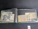 a book with a lot of money inside of it