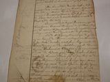 a close up of a piece of paper with writing on it