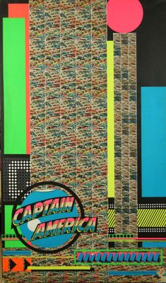 Jean de MAILLY (1911-1975) attribué à . Captain America. Col…