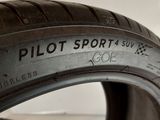 the tire of a car is shown with the word pilot sport written on it