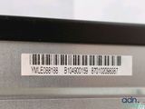 a bar code on the back of a laptop computer