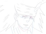 dessin d'anime représentant un homme portant un chapeau et des lunettes