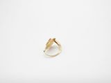 an image of a gold ring on a white background