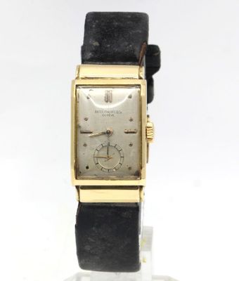 PATEK PHILIPPE Montre d'homme en or 750/1000 (18K). Vers 194…