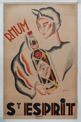 SOAREZ RHUM St ESPRIT - c.1920-25