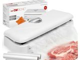 a close up of a vacuumr with meat inside of it