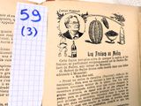 un livre ouvert avec le dessin d'un homme et d'une femme