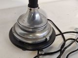 a lamp that is sitting on top of a table