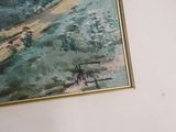 a picture of a painting hanging on the wall