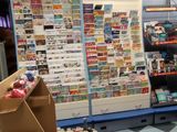 a store with a checkered floor and a checkerboard floor