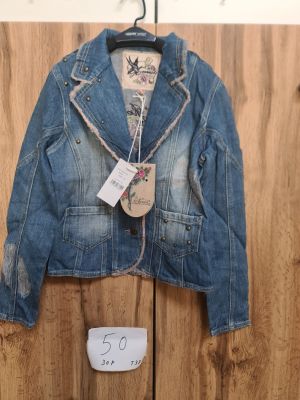 Lot de 30 vestes en jean femme ? Denim bleu taille 38