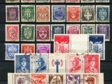 a collection of stamps from different countries and countries