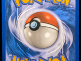 a picture of a pokemon card with a poke - ball on it