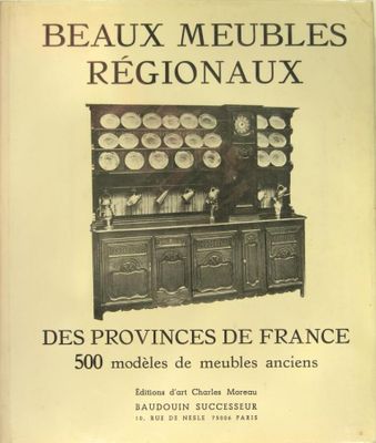catalogue de meubles régionaux de France