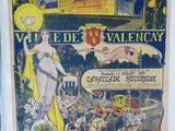 Une affiche représentant une femme en robe jaune est accrochée au mur.