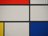 an image of a picture of a wall with squares of different colors