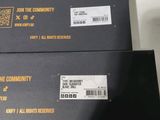 two black boxes that are sitting next to each other