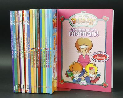 a lot of children ' s books that are in a box