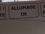 a close up of a sign on the door of a building
