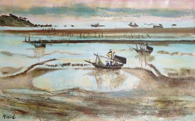 Michel King (1930), peintre de la marine.