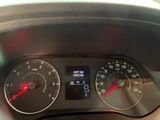 a close up of a car dashboard with a speedometer