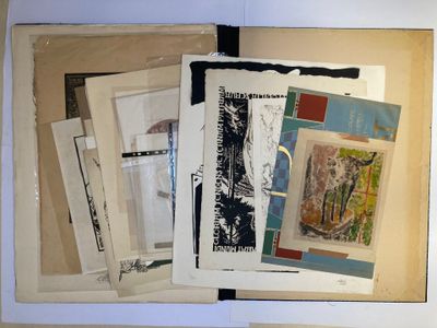 une photo d'une collection d'œuvres d'art exposées