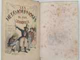 an old book with a picture of a man holding a flag