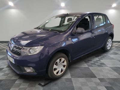a picture of a blue car parked in a garage
