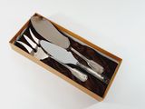 a box that has a set of silverware in it