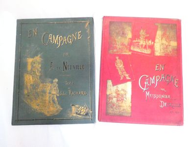Lot de deux livres : En campagne (A.