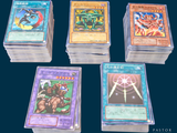 a lot of cards that are sitting on a table